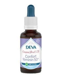 Complexe n°18 : Confort féminin 50+ - SANS ALCOOL BIO, 30 ml